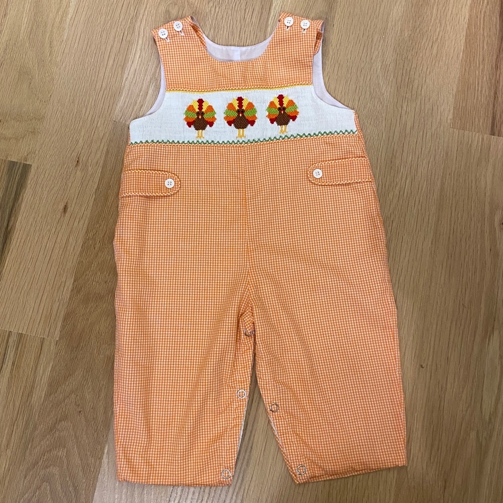 9mo Smocked Turkey Long tall